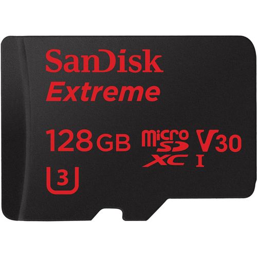 Sandisk Extreme Microsdxc 128gb Sd Adaptador Action Sports Camaras